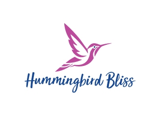 Hummingbird Bliss logo design by cookman