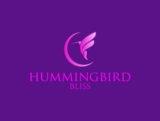 Hummingbird Bliss logo design by Akisaputra