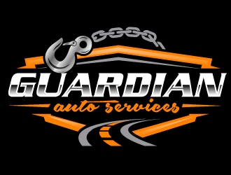 Guardian Auto Services logo design by AamirKhan