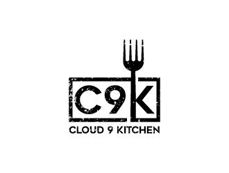 Cloud 9 Kitchen logo design by aryamaity