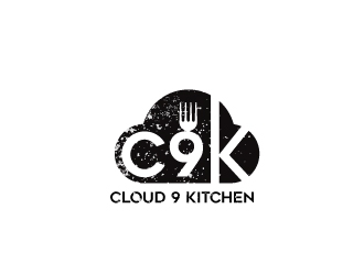 Cloud 9 Kitchen logo design by aryamaity