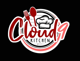 Cloud 9 Kitchen logo design by AamirKhan