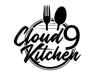 Cloud 9 Kitchen logo design by AamirKhan