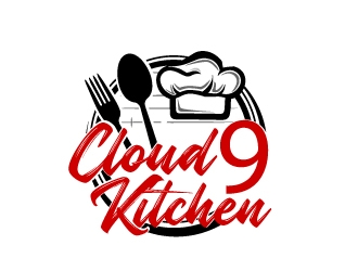 Cloud 9 Kitchen logo design by AamirKhan