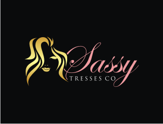 Sassy Tresses Co. logo design by amsol