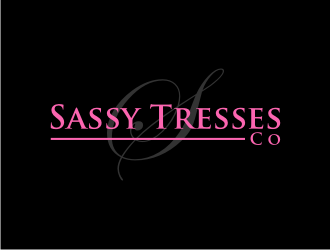 Sassy Tresses Co. logo design by Landung