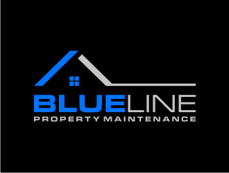 Blueline Property Maintenance  logo design by KQ5