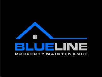 Blueline Property Maintenance  logo design by KQ5