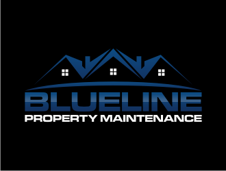 Blueline Property Maintenance  logo design by hopee
