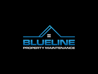 Blueline Property Maintenance  logo design by RIANW