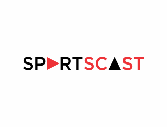SportsCast logo design by hopee