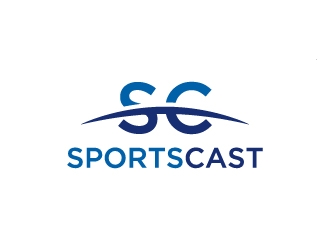 SportsCast logo design by Creativeminds