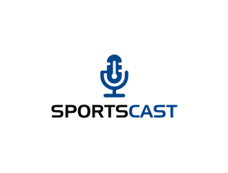SportsCast logo design by mbamboex