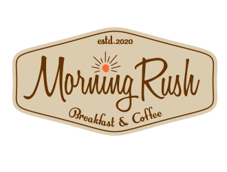 Morning Rush- breakfast and coffee logo design by aura