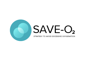 Strategy to Avoid Excessive Oxygenation (SAVE-O2) logo design by BeDesign
