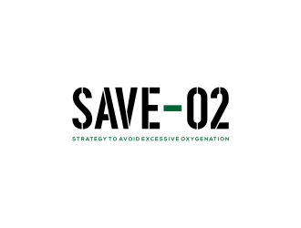 Strategy to Avoid Excessive Oxygenation (SAVE-O2) logo design by Kopiireng