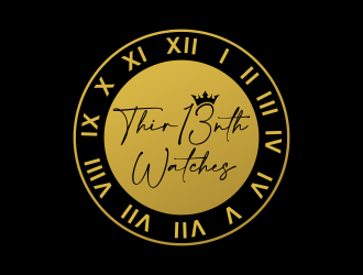Thir13nth Watches logo design by akhi
