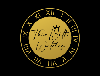 Thir13nth Watches logo design by akhi