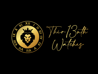 Thir13nth Watches logo design by akhi