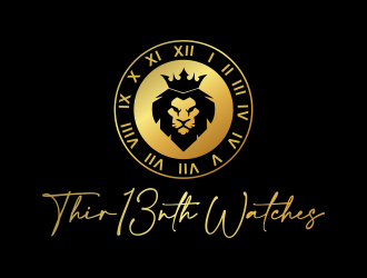 Thir13nth Watches logo design by akhi