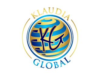 Klaudia Global logo design by mewlana