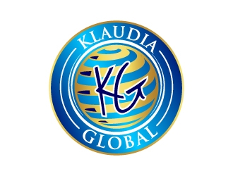 Klaudia Global logo design by mewlana