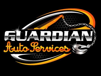 Guardian Auto Services logo design by Suvendu