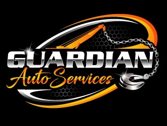 Guardian Auto Services logo design by Suvendu