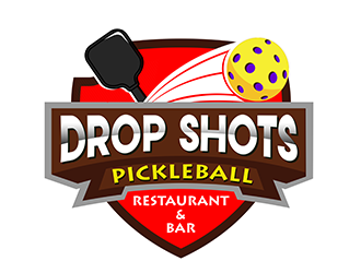 Drop Shots logo design by 3Dlogos