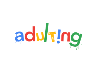 Adulting logo design by GemahRipah