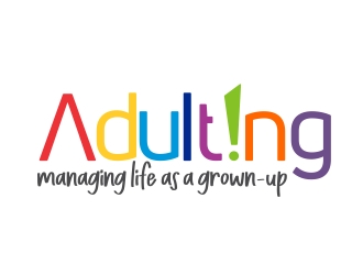 Adulting logo design by cikiyunn