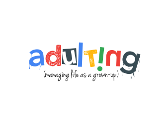 Adulting logo design by GemahRipah
