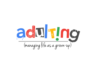 Adulting logo design by GemahRipah