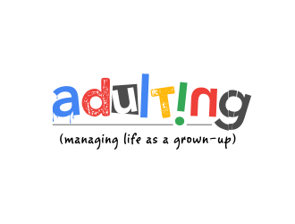 Adulting logo design by GemahRipah