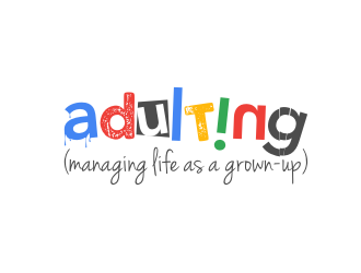 Adulting logo design by GemahRipah