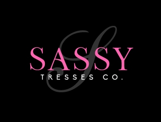 Sassy Tresses Co. logo design by akilis13