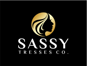 Sassy Tresses Co. logo design by Designsketch