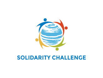 Solidarity Challenge logo design by aldesign