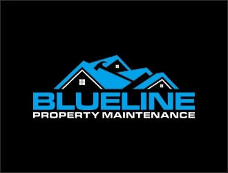 Blueline Property Maintenance  logo design by agil