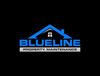 Blueline Property Maintenance  logo design by wongndeso