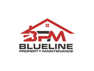 Blueline Property Maintenance  logo design by BintangDesign