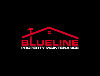 Blueline Property Maintenance  logo design by BintangDesign
