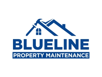 Blueline Property Maintenance  logo design by cikiyunn