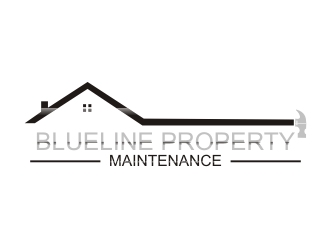 Blueline Property Maintenance  logo design by Franky.
