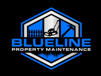 Blueline Property Maintenance  logo design by AamirKhan