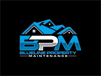 Blueline Property Maintenance  logo design by agil