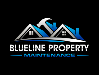 Blueline Property Maintenance  logo design by cintoko