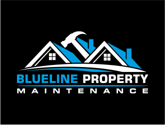 Blueline Property Maintenance  logo design by cintoko