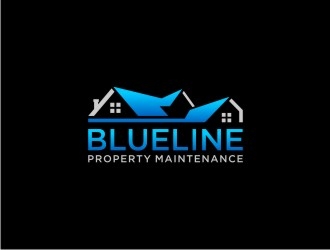 Blueline Property Maintenance  logo design by valco