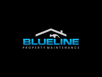 Blueline Property Maintenance  logo design by CreativeKiller